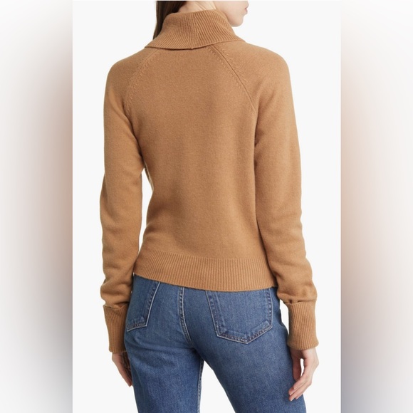 PAIGE NWT Cherise Knit Cut Out Turtleneck Sweater, Size S - Picture 6 of 14